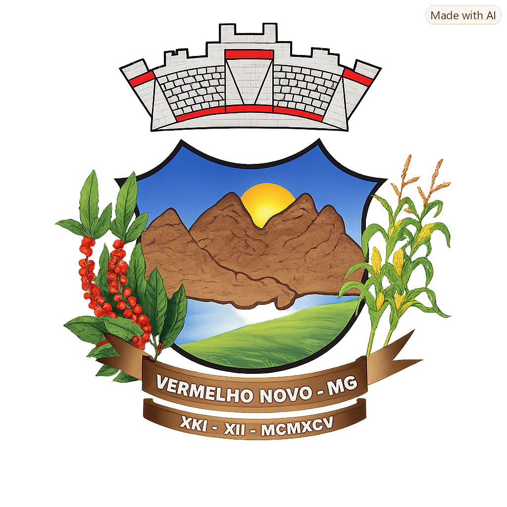 Brasão Prefeitura de Vermelho Novo